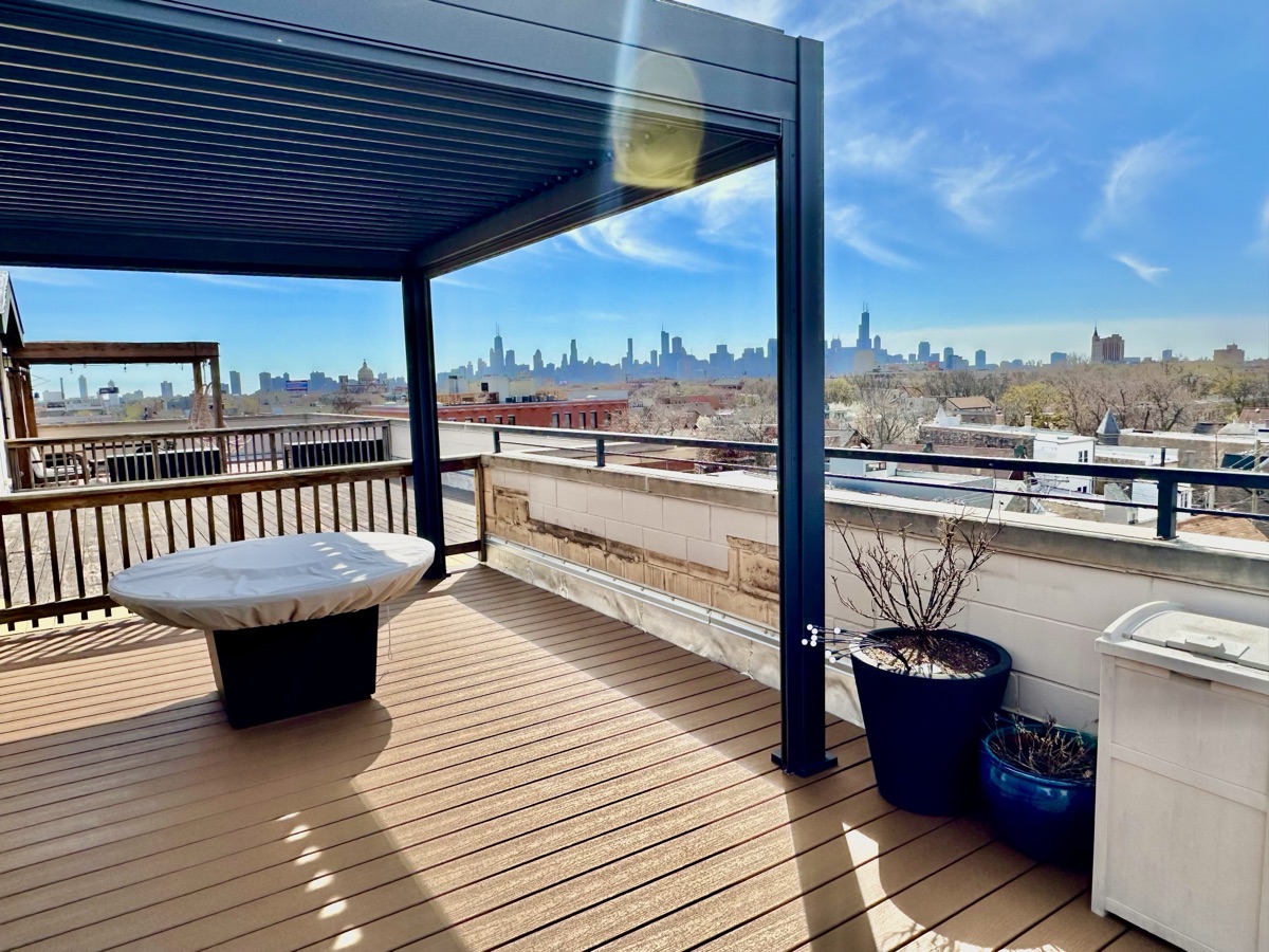 Skyline View Deck with Louvered Pergola — 4 of 4