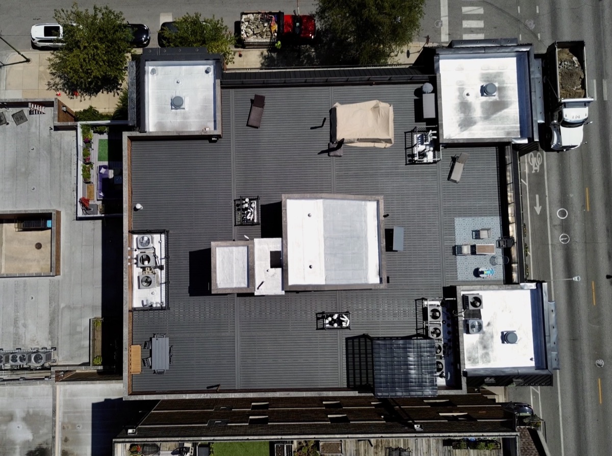 Multi-Unit Rooftop Decks — Aerial View — 3 of 9