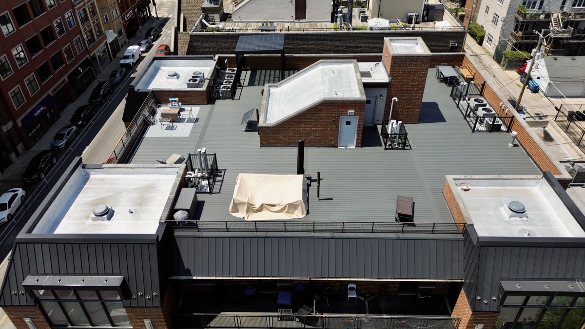 Multi-Unit Rooftop Decks — Aerial View — 5 of 9