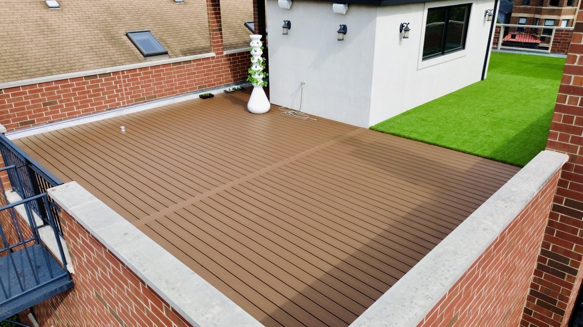 Rooftop Deck with Turf Area — 2 of 3