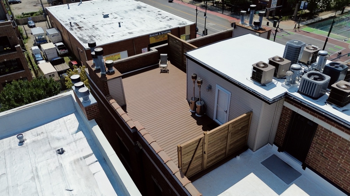 Rooftop Composite Deck — City Skyline — 3 of 4