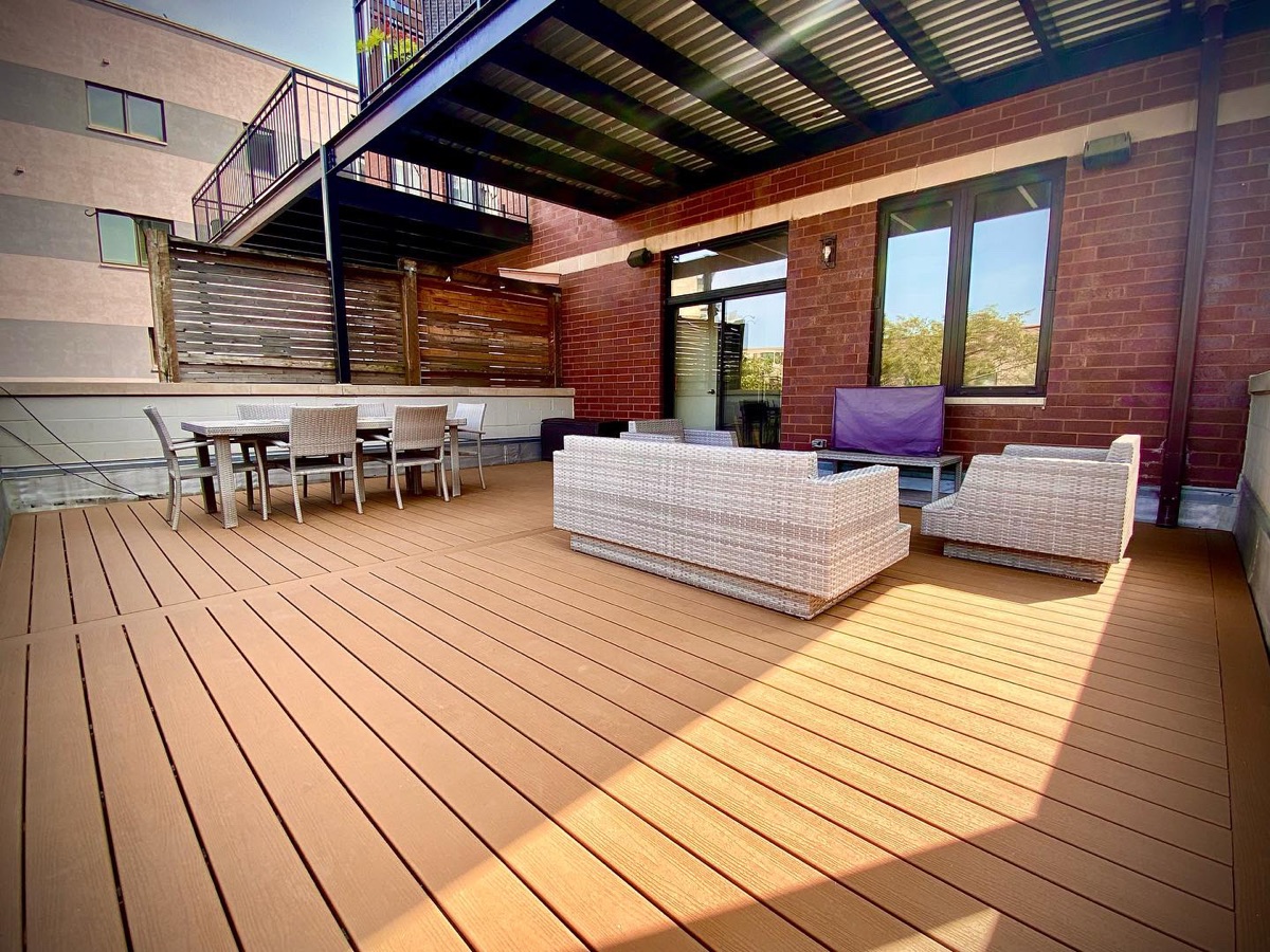 Rooftop Lounge Deck with Partial Shade — 2 of 2